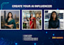 create ai influencer avatars for talking person